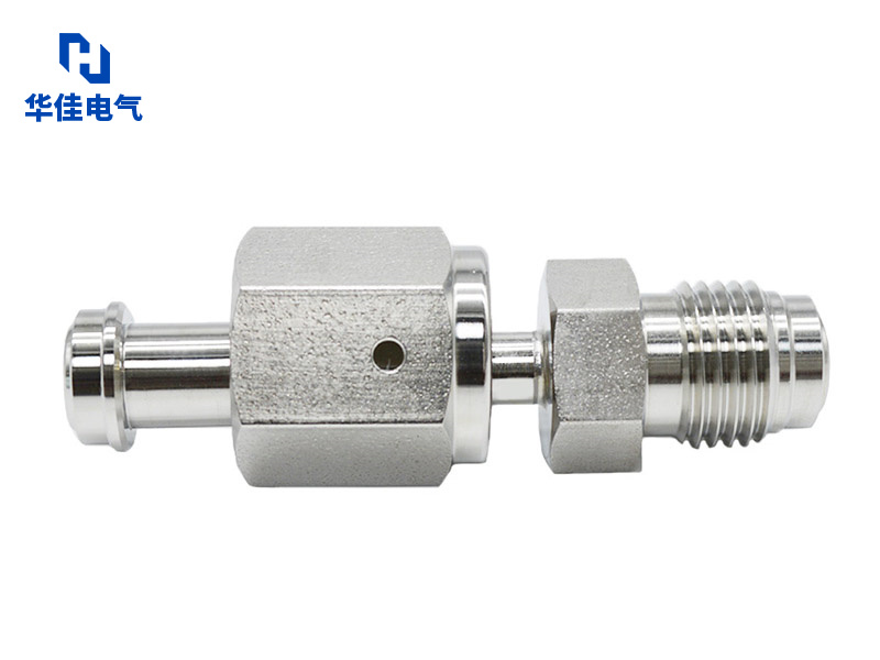 VCR金属垫片面密封直通转换接头